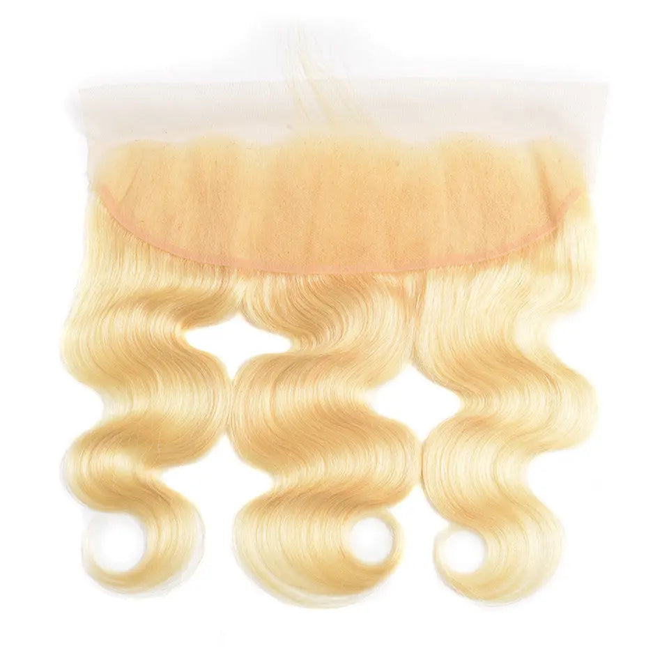 Beaufox Hair Virgin Human Hair 613 Blonde Body Wave 13X4 Lace Frontal beaufox hair beaufox hair
