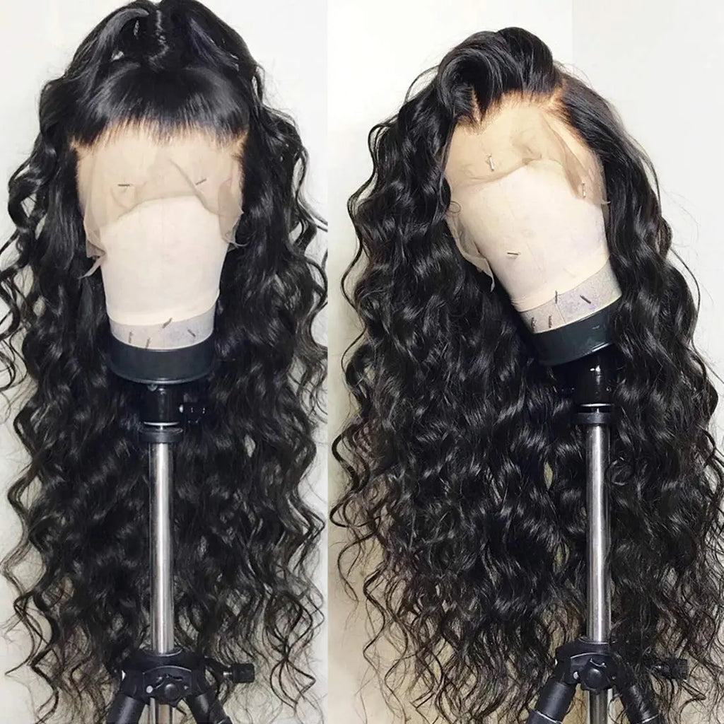 Beaufox Loose Wave Lace Front Wig 150%-250% Density Pre Plucked With Baby Hair beaufox hair beaufox hair
