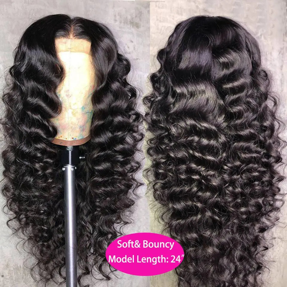 Loose Wave Human Hair Wigs 13X4 13X6 Lace Frontal Wig Pre Plucked Frontal Wigs For Women beaufox hair beaufox hair