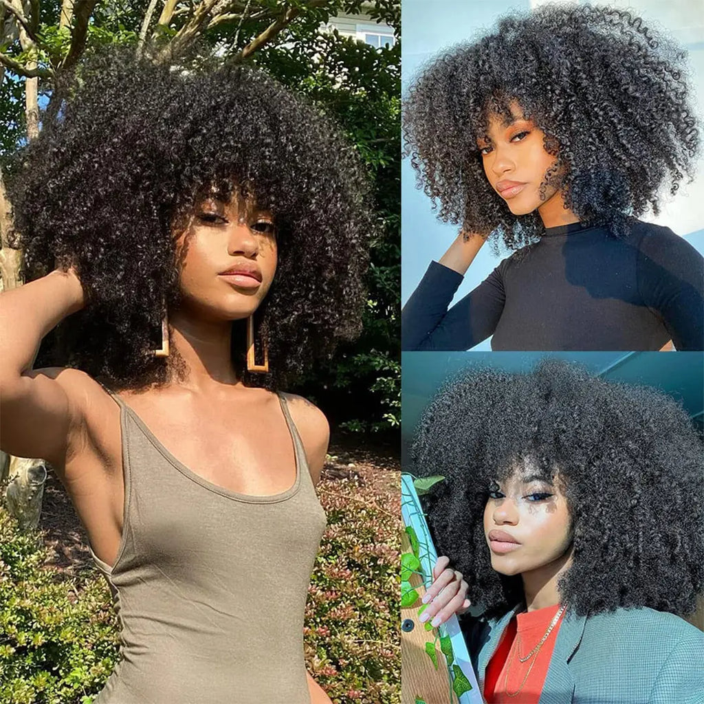 Afro Kinky Curly Wigs