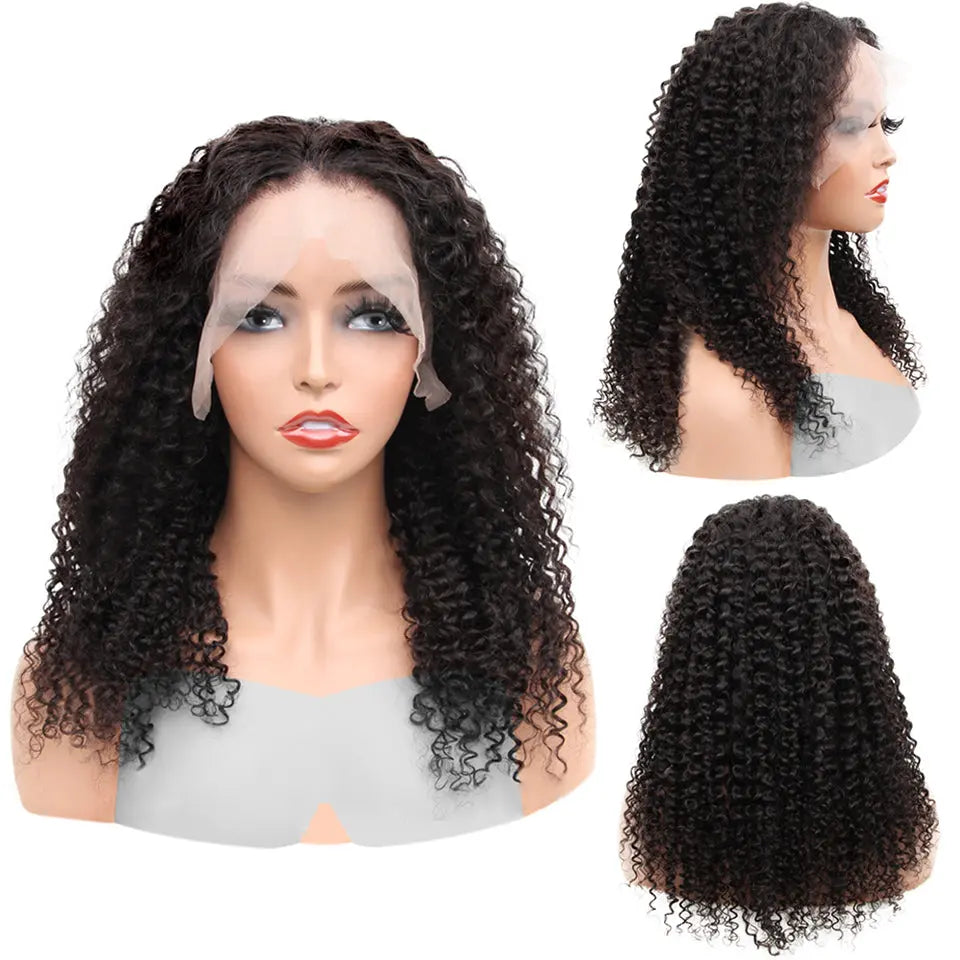  Kinky Curly Lace Front Wig