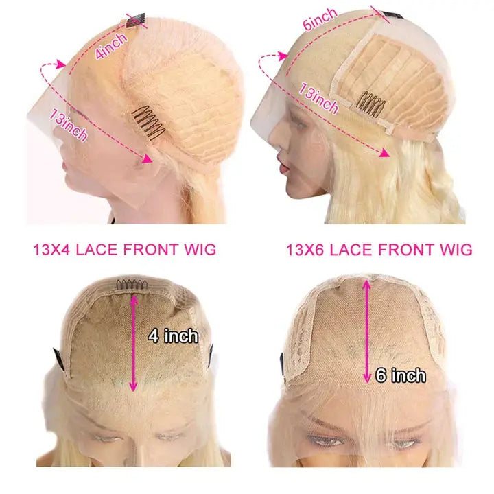 Beaufox Blonde Straight Hair Wig 14-32 Inch HD Lace Wig Transparent Lace Wig Human Hair beaufox hair beaufox hair