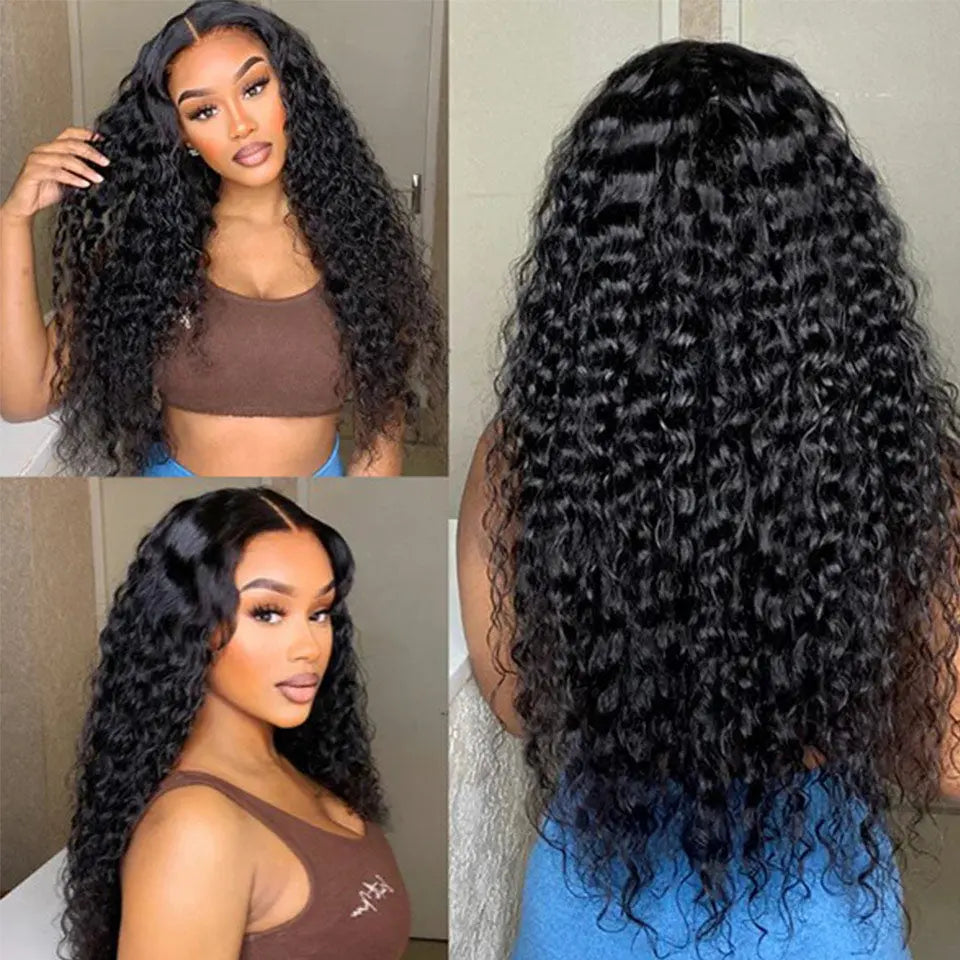 Beaufox Glueless Lace Water Wave 13x4/13x6 Lace Front Wig