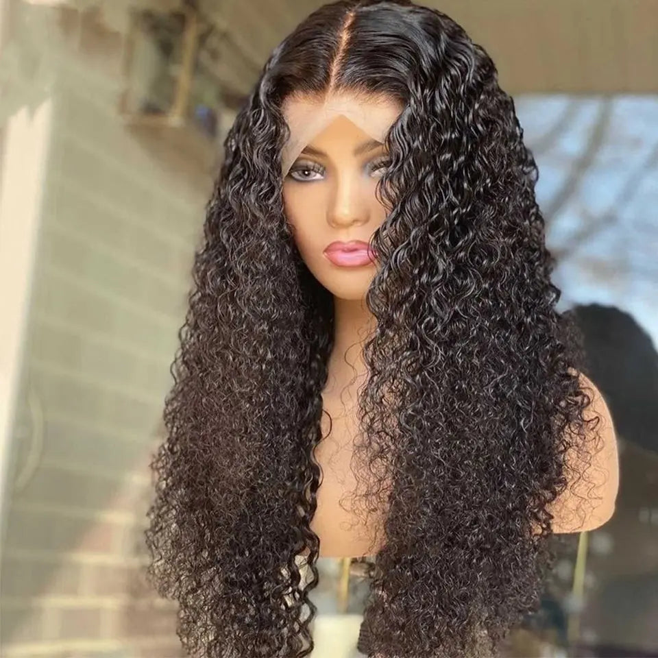 Beaufox HD Transparent Lace Wig Water Wave 13X4 Lace Front Wig Pre Plucked 150%-250% Density beaufox hair beaufox hair