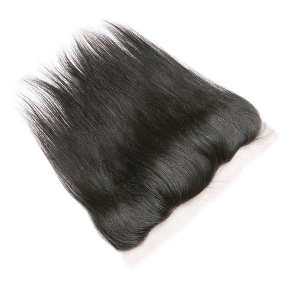 Beaufox Hair Human Hair Straight  13X4 Lace Frontal Natural Black beaufox hair beaufox hair