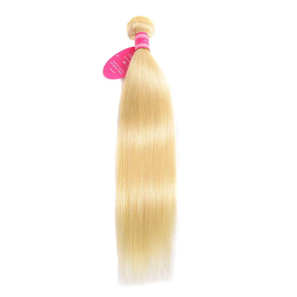 Beaufox Soft Hair Easy Dyed Straight 613 Blonde Hair 1 Bundles beaufox hair beaufox hair
