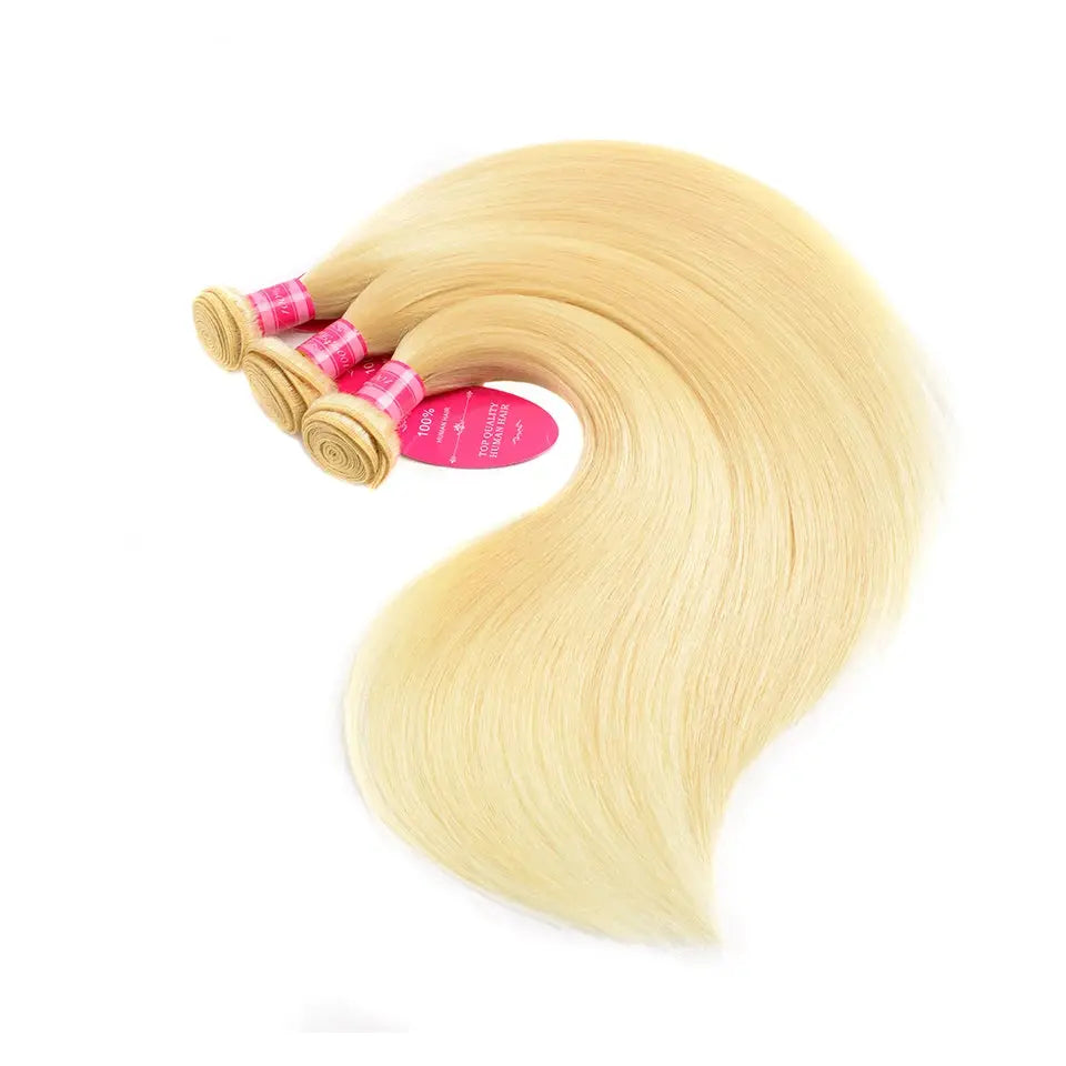 Beaufox Soft Hair Easy Dyed Straight 613 Blonde Hair 1 Bundles beaufox hair beaufox hair