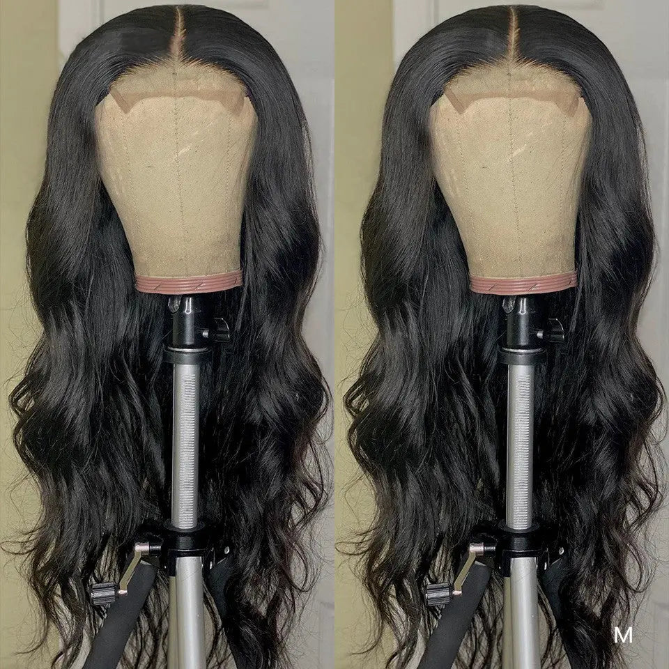 Beaufox Transparent Lace Wig Body Wave Human Hair Lace Wig 180% Density Wig beaufox hair beaufox hair