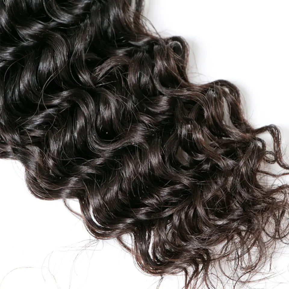Brazilian Virgin Human Hair Deep Wave 3 Bundles Natural Black Soft Hair beaufox hair beaufox hair