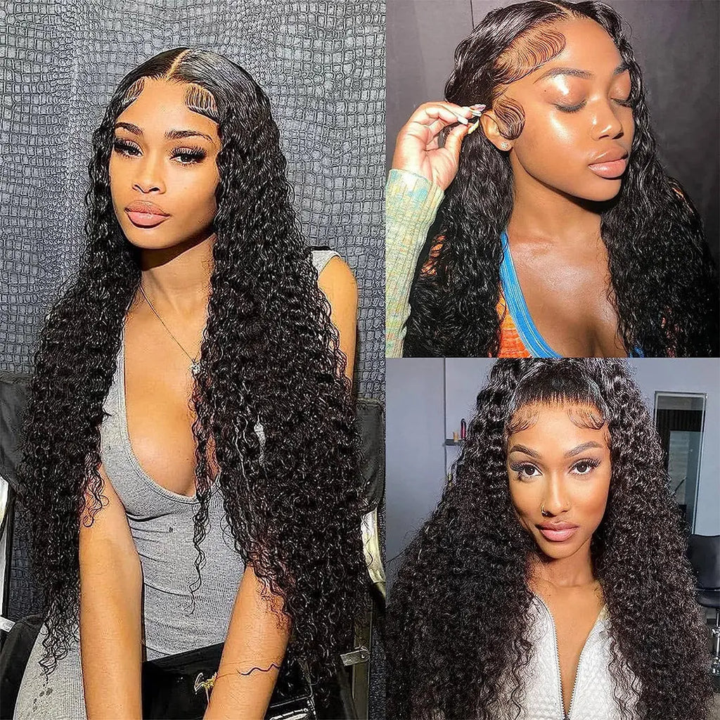 Deep Curly 13X6 Lace Front Wig 