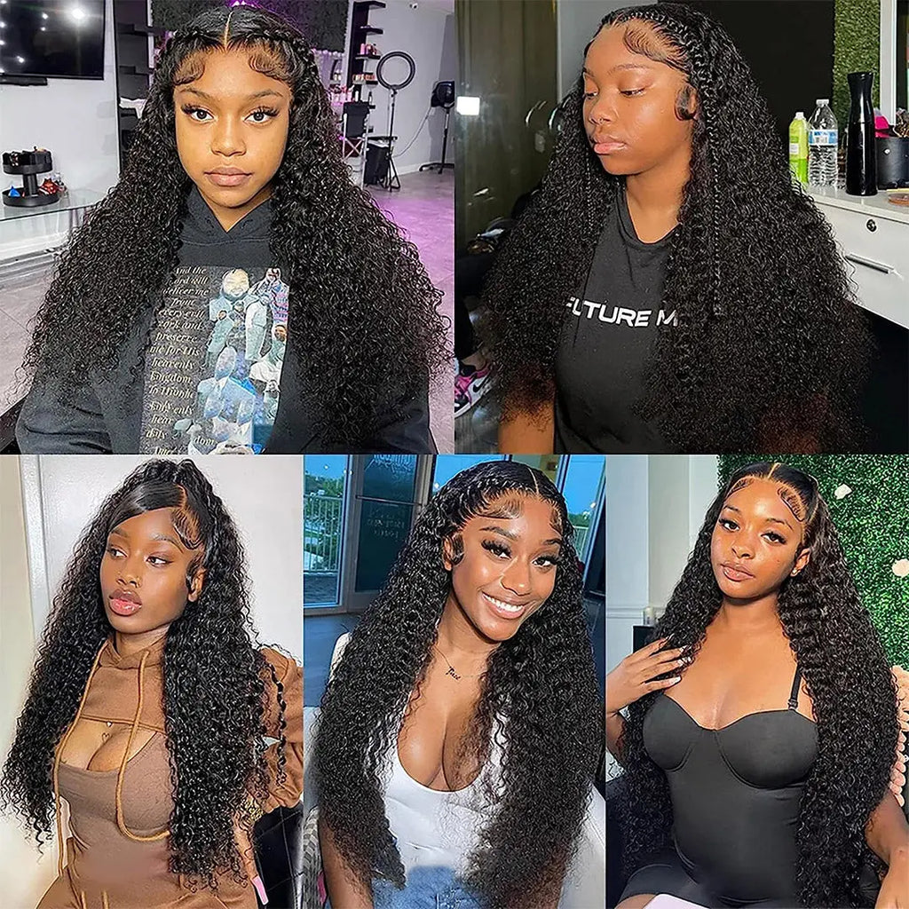 Deep Curly 13X6 Lace Front Wig 
