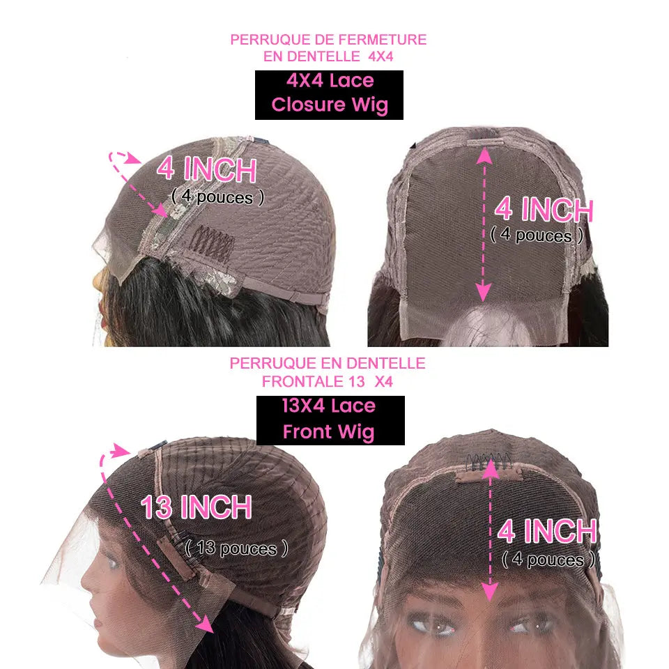 Peruvian Virgin Human Hair Straight Human Hair Lace Wig 180% Density Natural Hairline For Woman beaufox hair beaufox hair